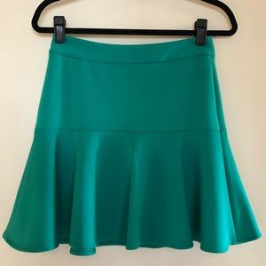 Green Mini Skirt